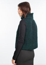 Load image into Gallery viewer, Boucle Turtle Neck in Green/Black
