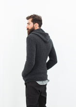 Load image into Gallery viewer, Pill Zip Sweater in Anthracite
