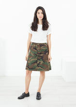 Load image into Gallery viewer, Military Skirt in Camo
