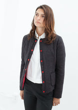 Load image into Gallery viewer, Camelia Reversible Jacket in Black/Red
